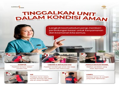 Edukasi Unit dalam kondisi aman